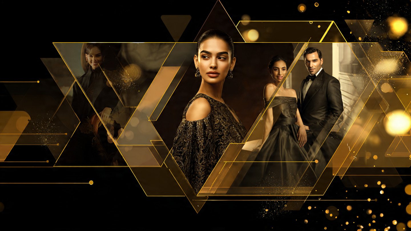 luxury spiritual healing banner design black and g 7