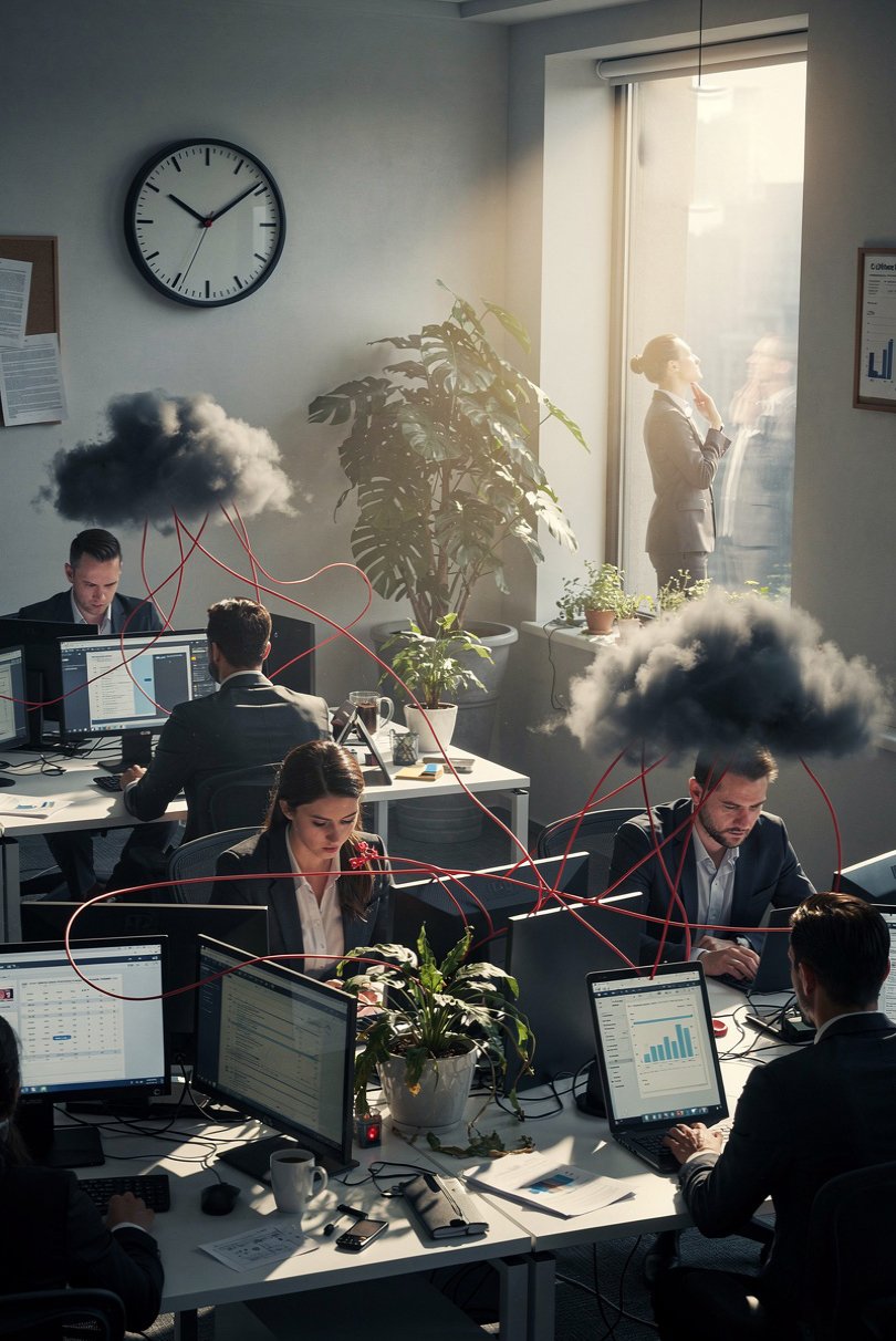 office negativity energy analysis
