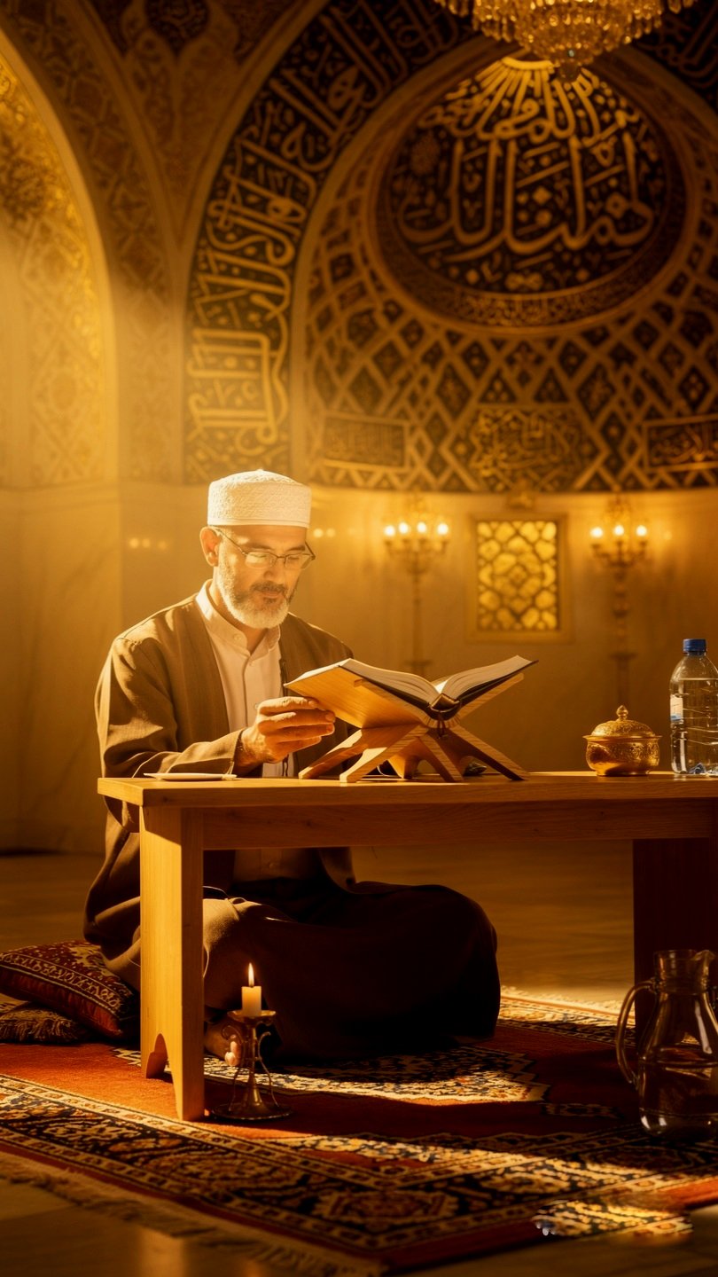 peaceful islamic prayer