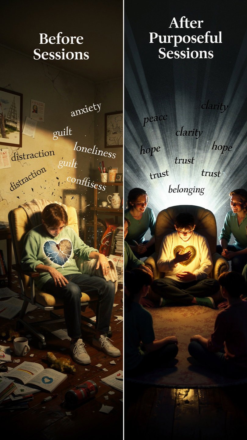 spiritual guidance session